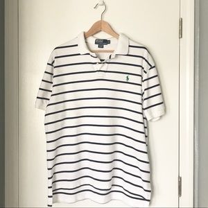 Ralph Lauren Polo Black and White Stripe